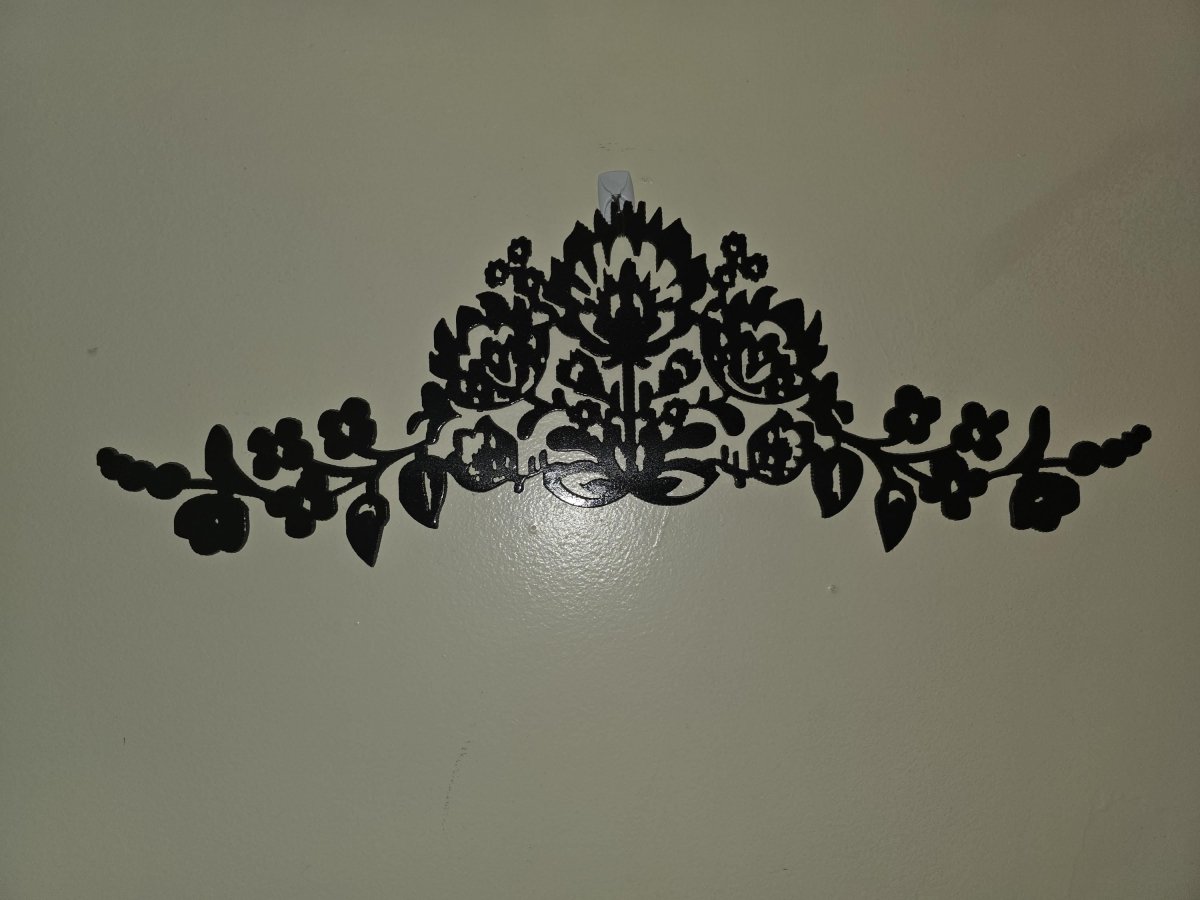 Flower wall art - Matts Metal Work ECT