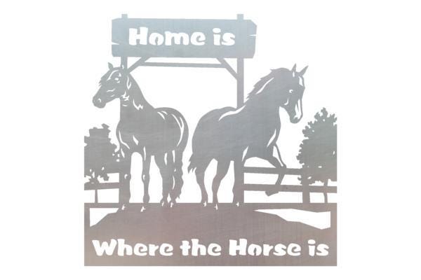Home is where the horse is