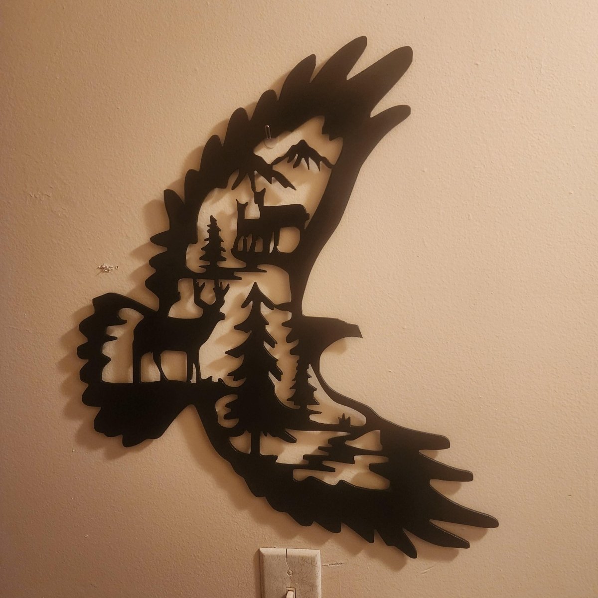 Eagle wall art - Matts Metal Work ECT