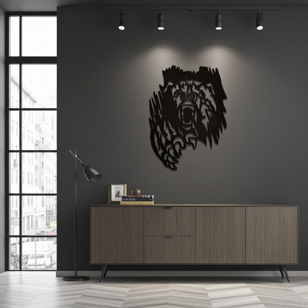Grizzly wall art
