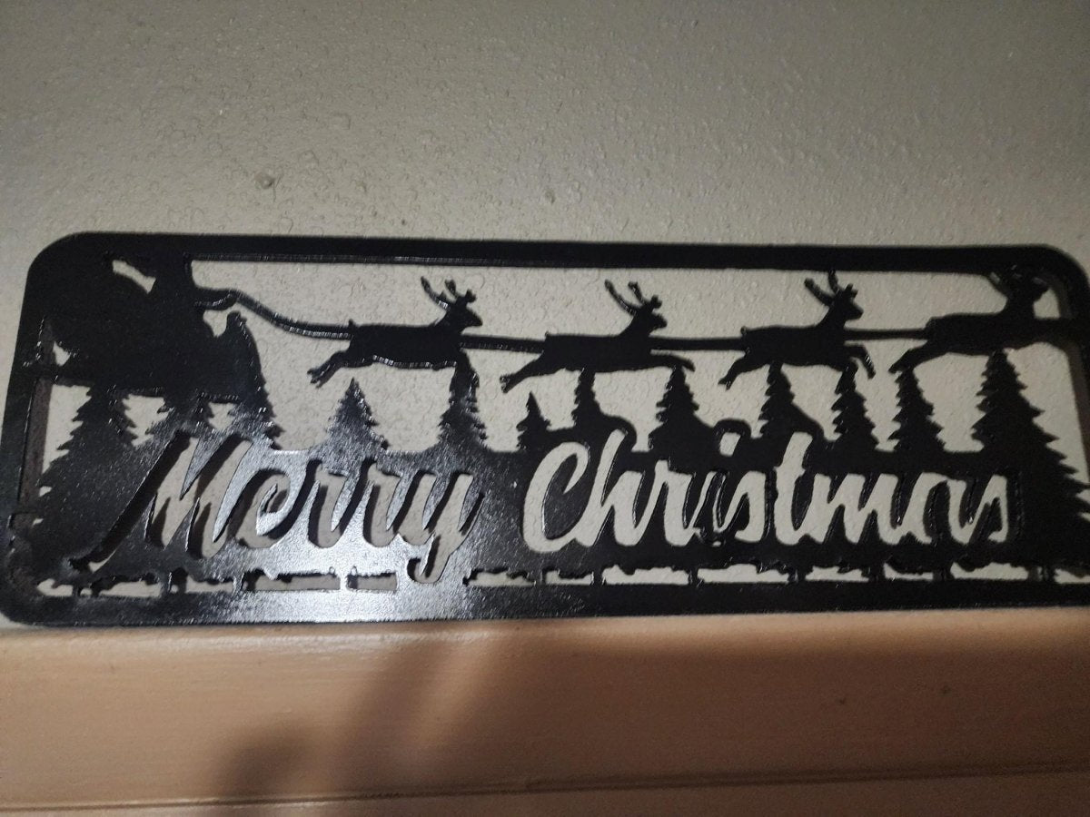 Christmas Wall Art multiple designs - Matts Metal Work ECT