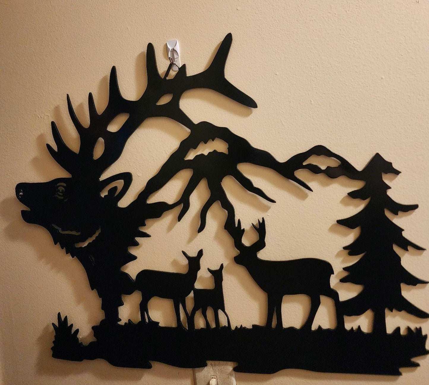 Elk wall art