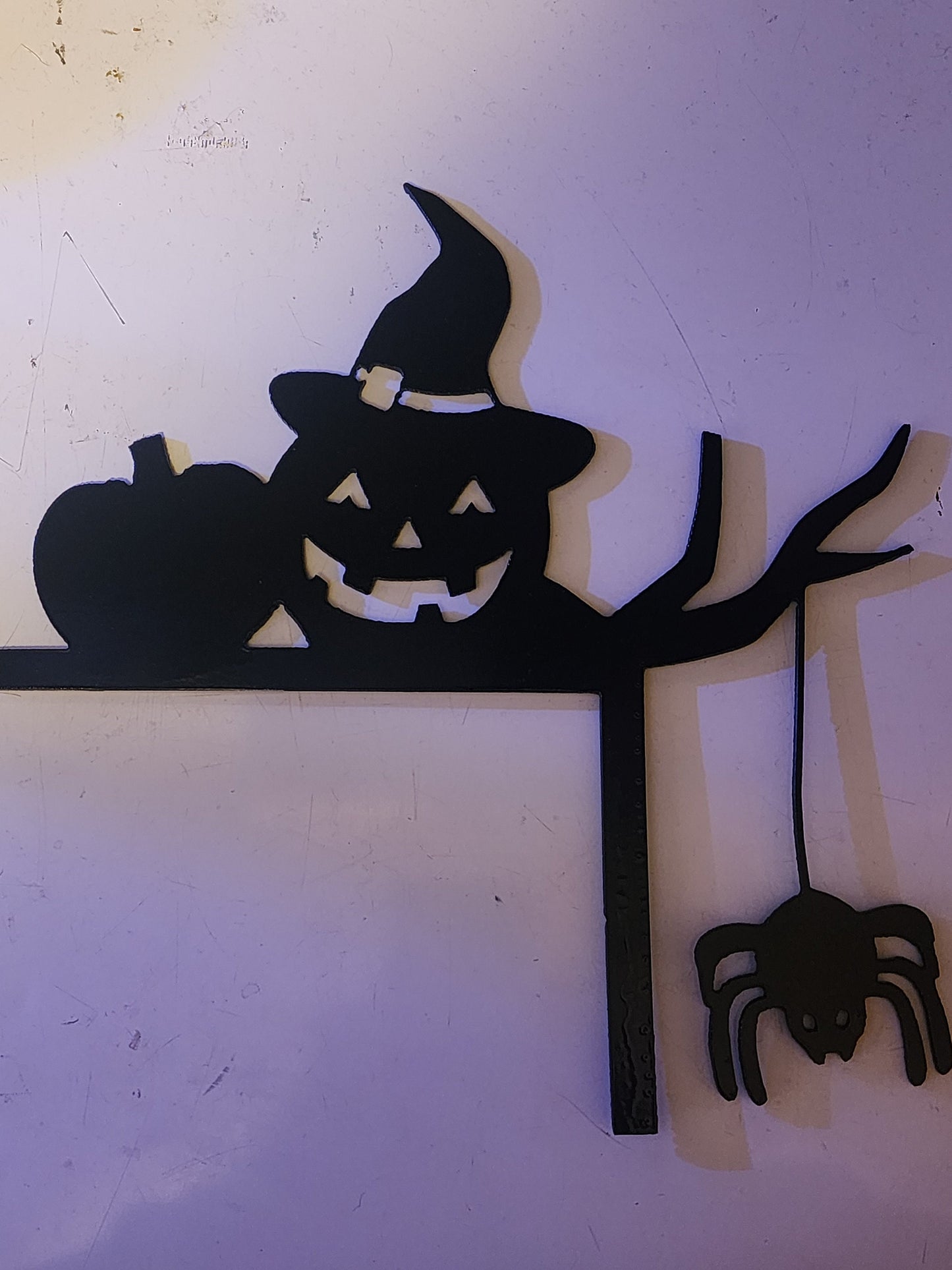 Halloween door corner decoration