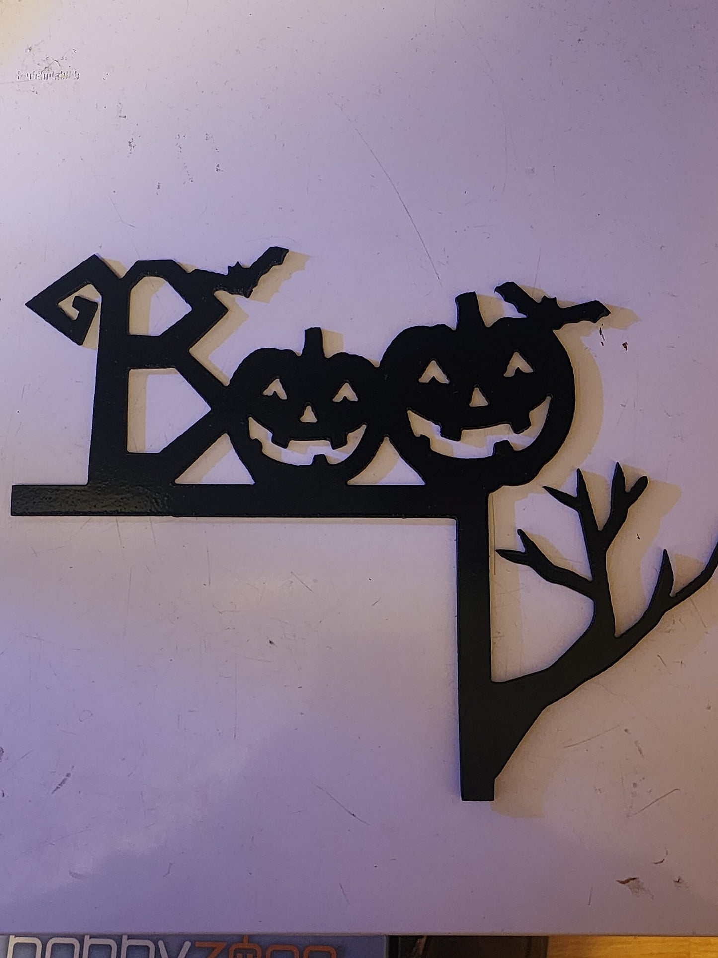 Halloween door corner decoration