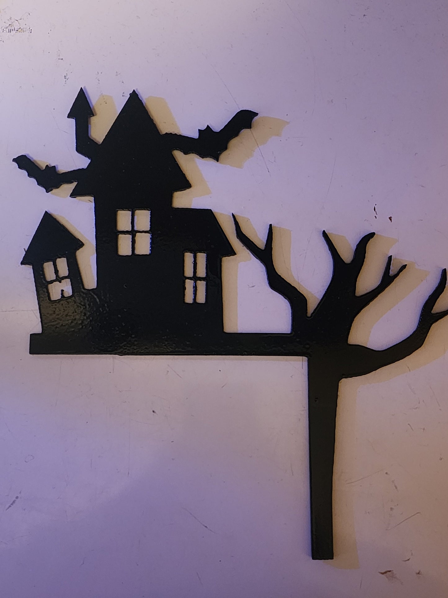 Halloween door corner decoration