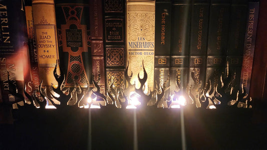 Flame design tealight candle holder