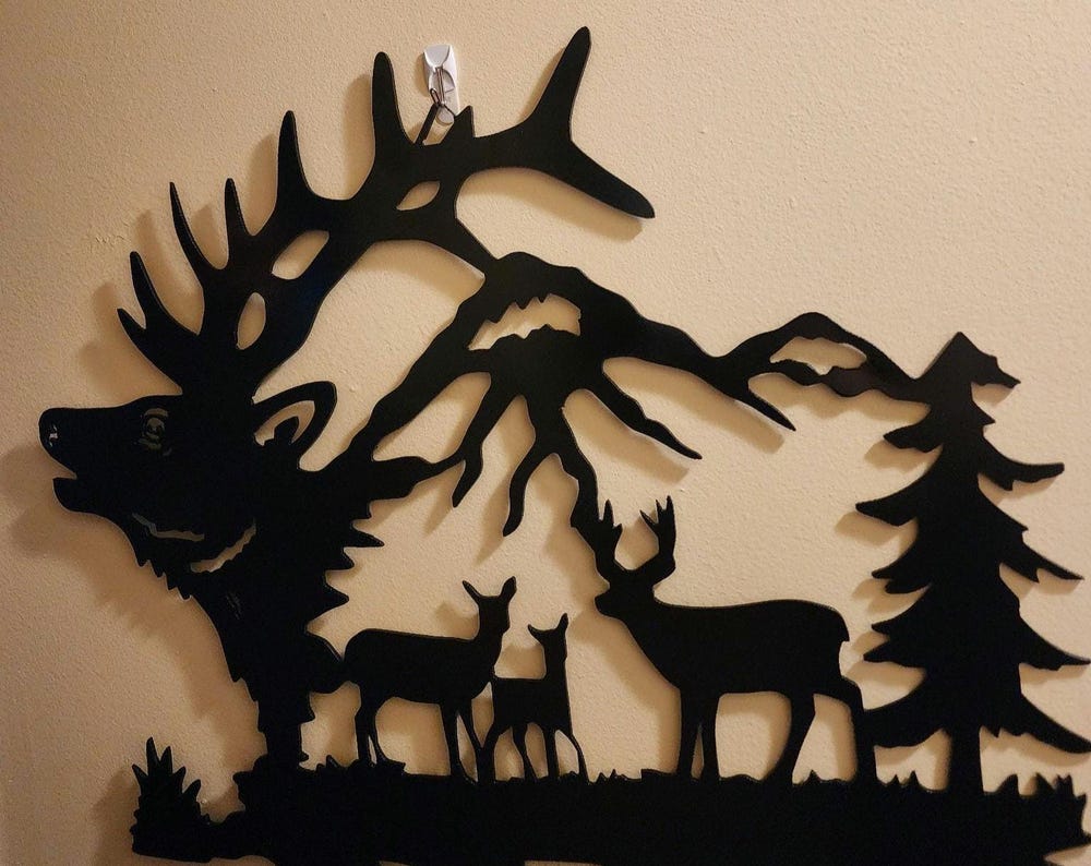 Elk wall art